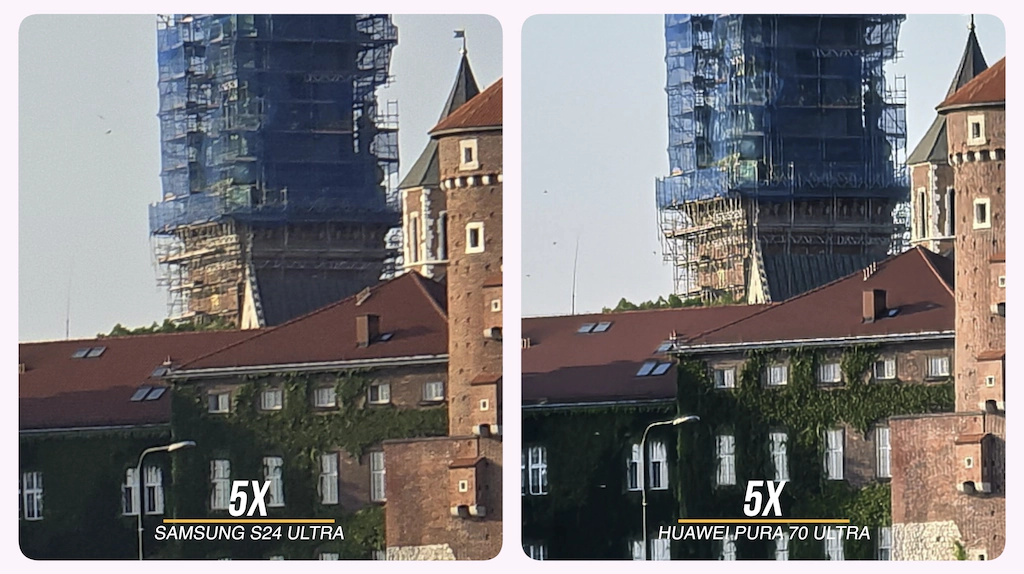 Samsung S24 Ultra vs Huawei P70 Pura Ultra